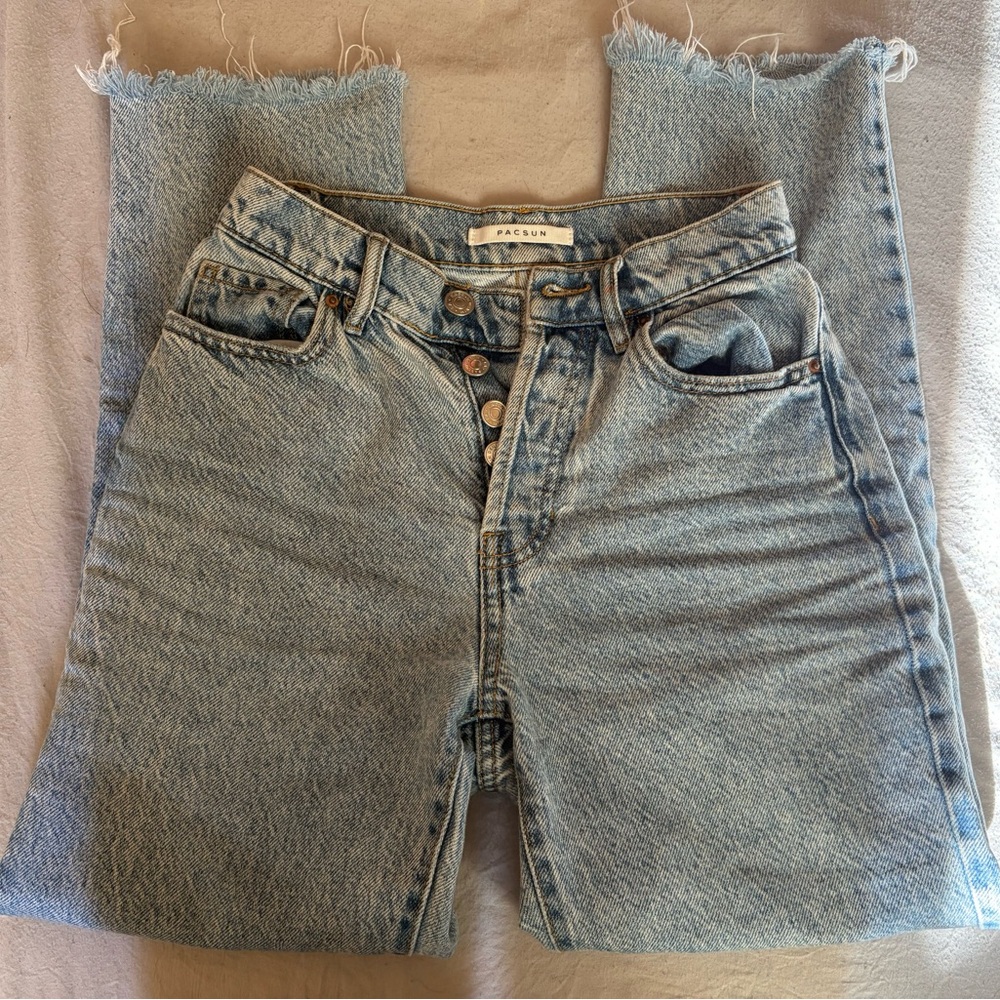 Pacsun Blue High Rise Jeans